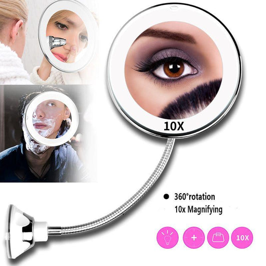 10x Magnifying Magic Makeup Mirror